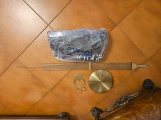 Orologio a pendolo Frabur con fasi lunari