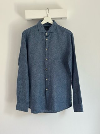 Camicia B-Style Uomo Fantasia Blu Tg. M