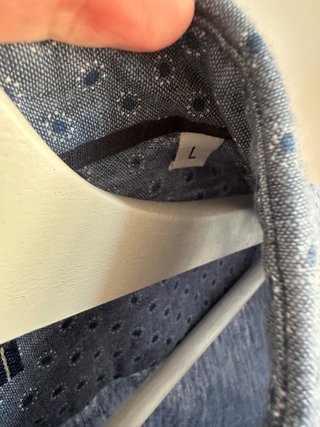Camicia B-Style Uomo Fantasia Blu Tg. M
