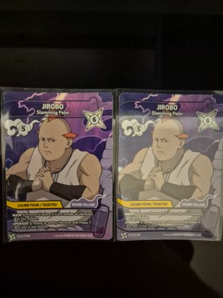 2x Jirobo Slamming Palm Naruto Mythos TCG