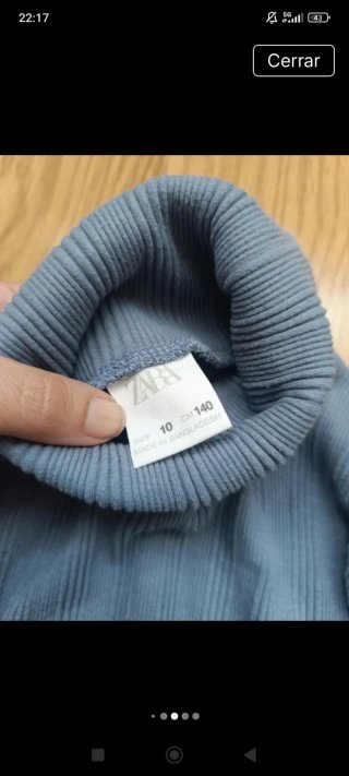 Lote 4 camisetas niña Talla XS