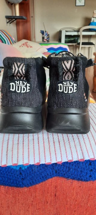 Botines Hey Dude Negros