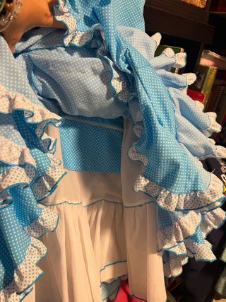 Traje Flamenca Niña 6-8 Años