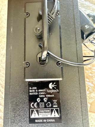 Altavoces Logitech Negro
