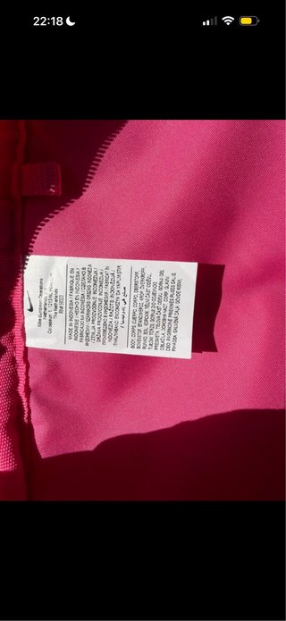 Mochila Nike Rosa Original