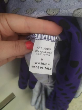 Vestido Flamenca Morado Lunares