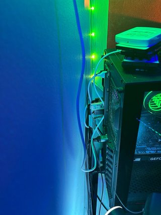 setup PC Gaming RTX 3050 ASUS
