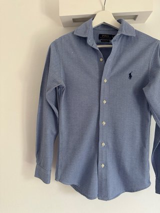 Camicia Ralph Lauren donna azzurra