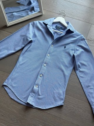 Camicia Ralph Lauren donna azzurra