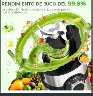 Extractor YASHE zumos frutas y verduras
