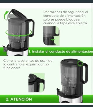 Extractor YASHE zumos frutas y verduras
