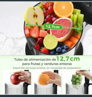 Extractor YASHE zumos frutas y verduras