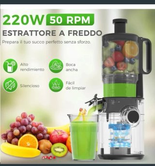 Extractor YASHE zumos frutas y verduras