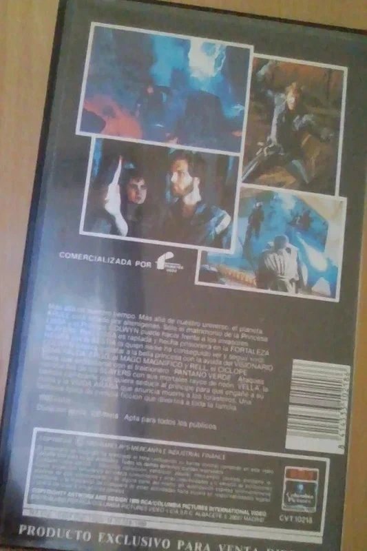 VHS Krull (Peter Yates) - Ed. Primigenia RCA 1989