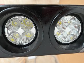 Parachoques delantero Land Rover Defender con LED