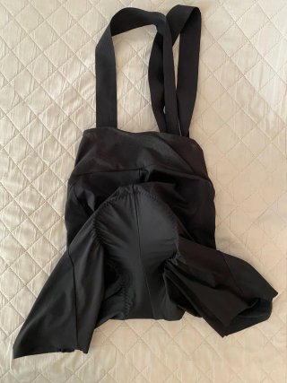Culotte Ciclismo Rockrider Mujer Negro