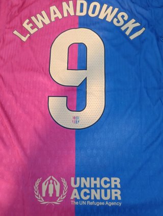 Camiseta FC Barcelona Lewandowski Talla S