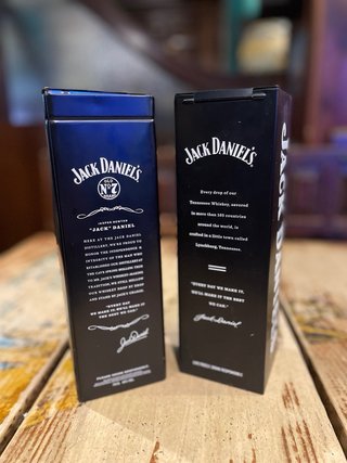2 Scatole Metalliche Jack Daniel's