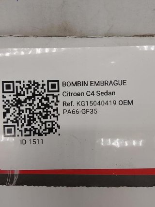 Citroen 1511 pa66-gf35 bombín del embrague c4