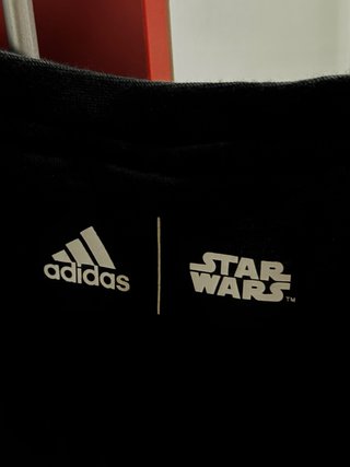 Camiseta Star Wars x Adidas Talla L Negra