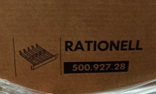 Separador Cajones Ikea Metal y Plástico