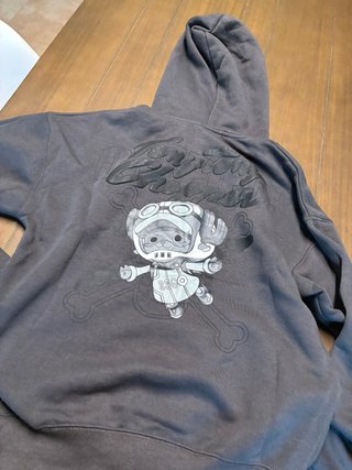 Sudadera One Piece Hombre Chopper Pul&Bear Gris XS