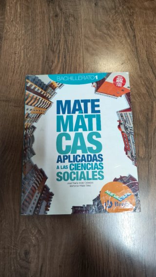 Matemáticas Aplicadas a las Ciencias Sociales 1...