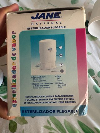 Esterilizador de biberones Jane Viaje