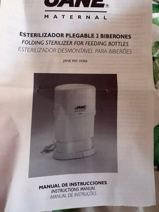 Esterilizador de biberones Jane Viaje