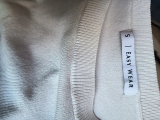 Jersey Easy Wear Blanco Talla S