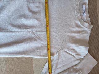 Jersey Easy Wear Blanco Talla S