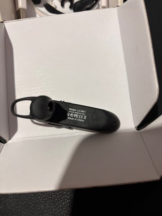 Auricular Bluetooth New Bee Negro/Rojo