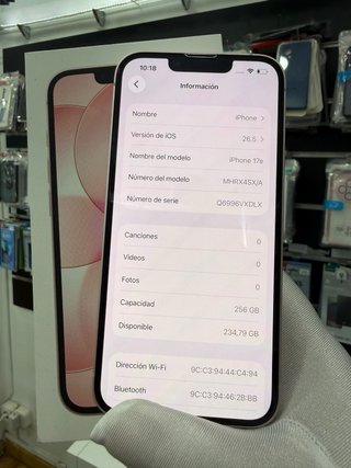 iPhone 17e 256GB Rosa Seminuevo perfecto estado