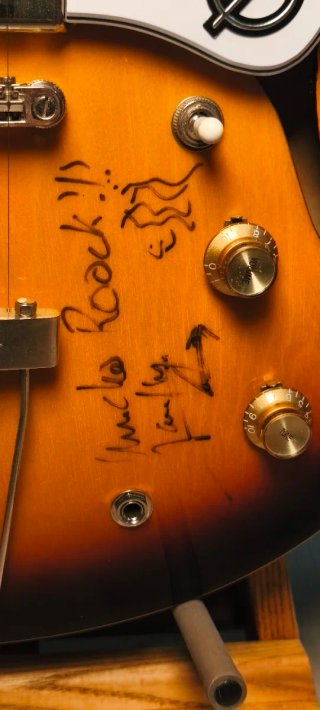 Epiphone Casino Firmada por Carlos Raya (*mastil)