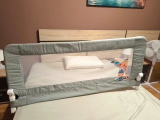 Barrera Interbaby de Cama para Bebés y Niños