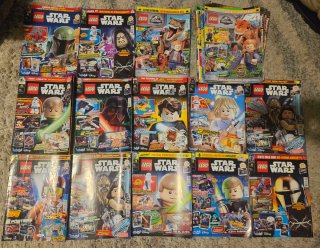 Lote 43 revistas Lego