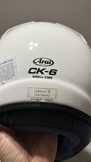 Casco Arai CK6 CMR Kart