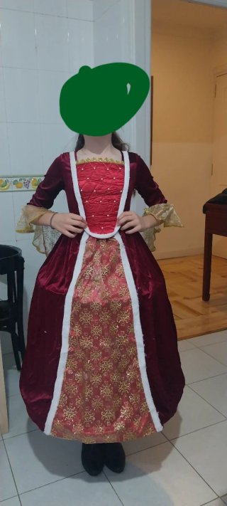 Disfraz Medieval Niña 7-9 años