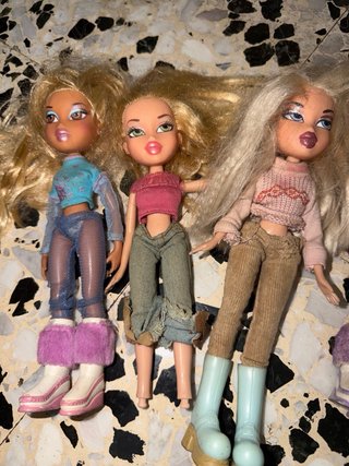 Lotto 5 Bambole Bratz Vintage 2003