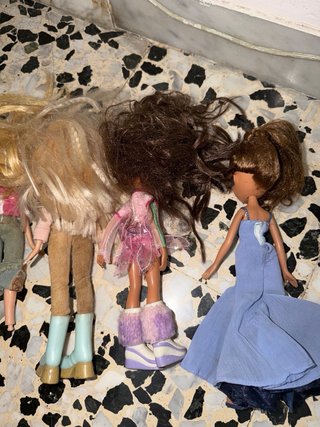 Lotto 5 Bambole Bratz Vintage 2003