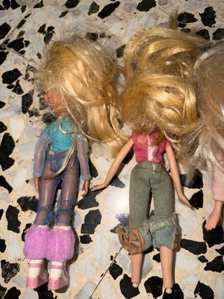 Lotto 5 Bambole Bratz Vintage 2003