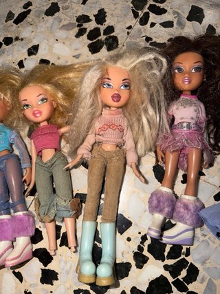 Lotto 5 Bambole Bratz Vintage 2003