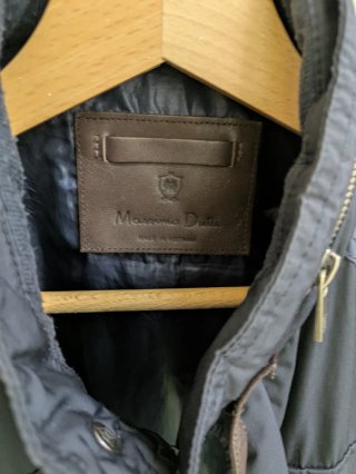 Cazadora Massimo Dutti azul