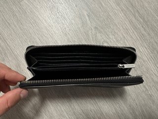 Cartera Calvin Klein Negra Cremallera