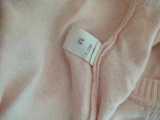 Jersey rosa manga 3/4 mujer