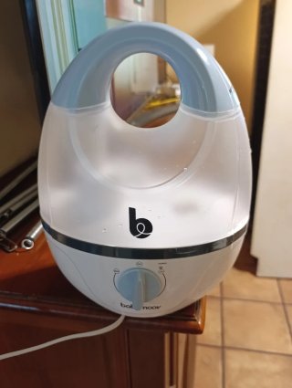 Humidificador Balmoon azul y blanco