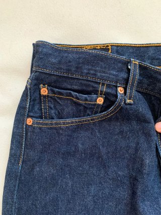 Vaqueros Levi's 501 Selvedge Rectos Oscuro 31 US
