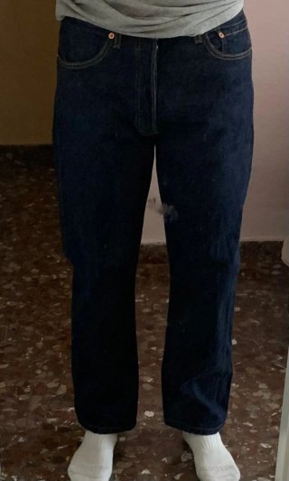 Vaqueros Levi's 501 Selvedge Rectos Oscuro 31 US