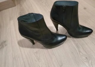 Botines Pura Lopez Talla 37 Negros