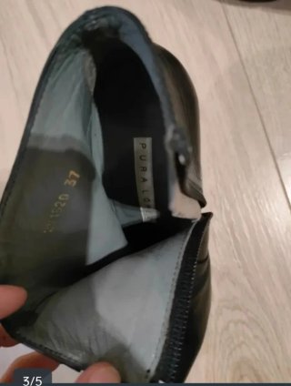 Botines Pura Lopez Talla 37 Negros